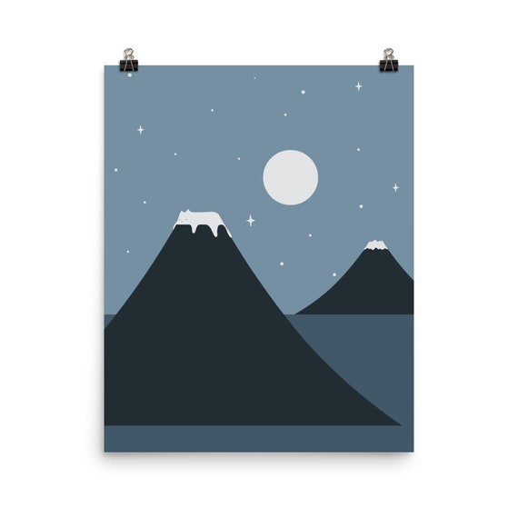 Cat Landscape 44 Art Print