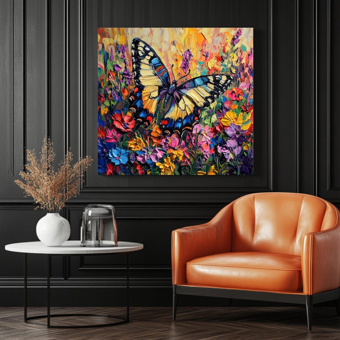 Butterfly Wall Decor, Modern Insect Art - Image 3
