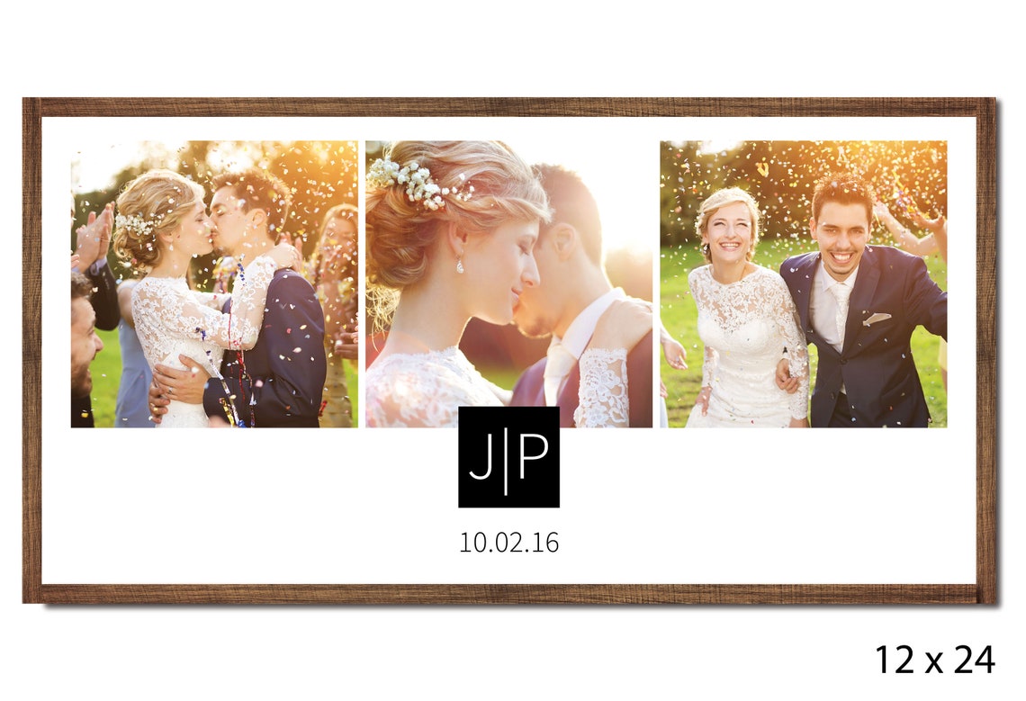 Wedding Photo Collage, Anniversary Gift - Image 2