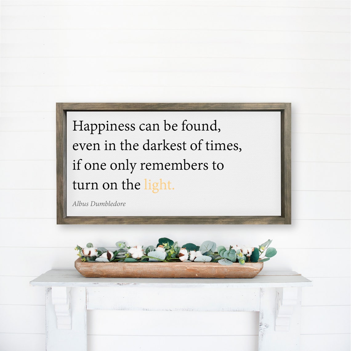 Custom Quote Sign Personalized Framed Typography Quote Wall Poster - Image 3