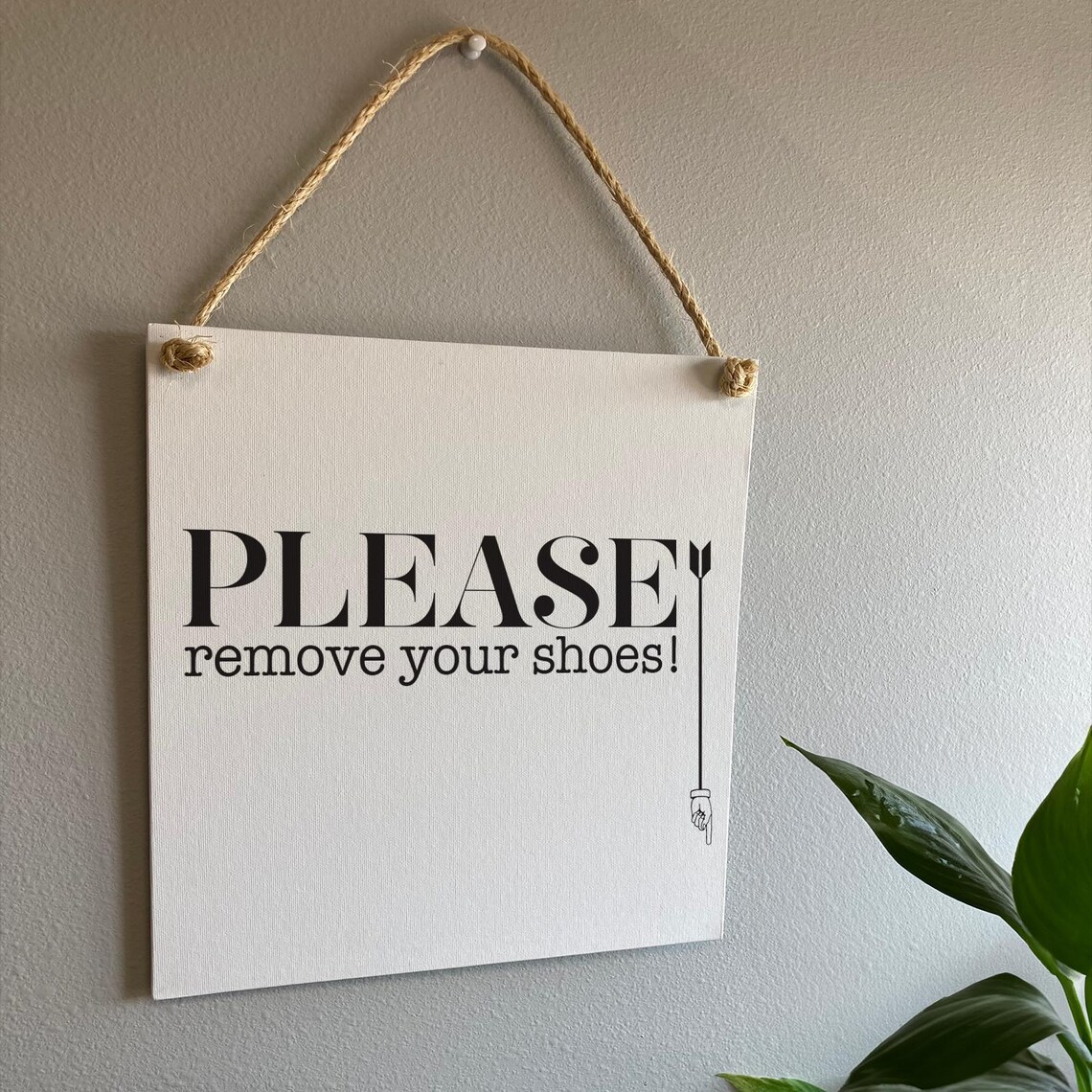 Please Remove Your Shoes, Funny Home Decor Poster - Image 3