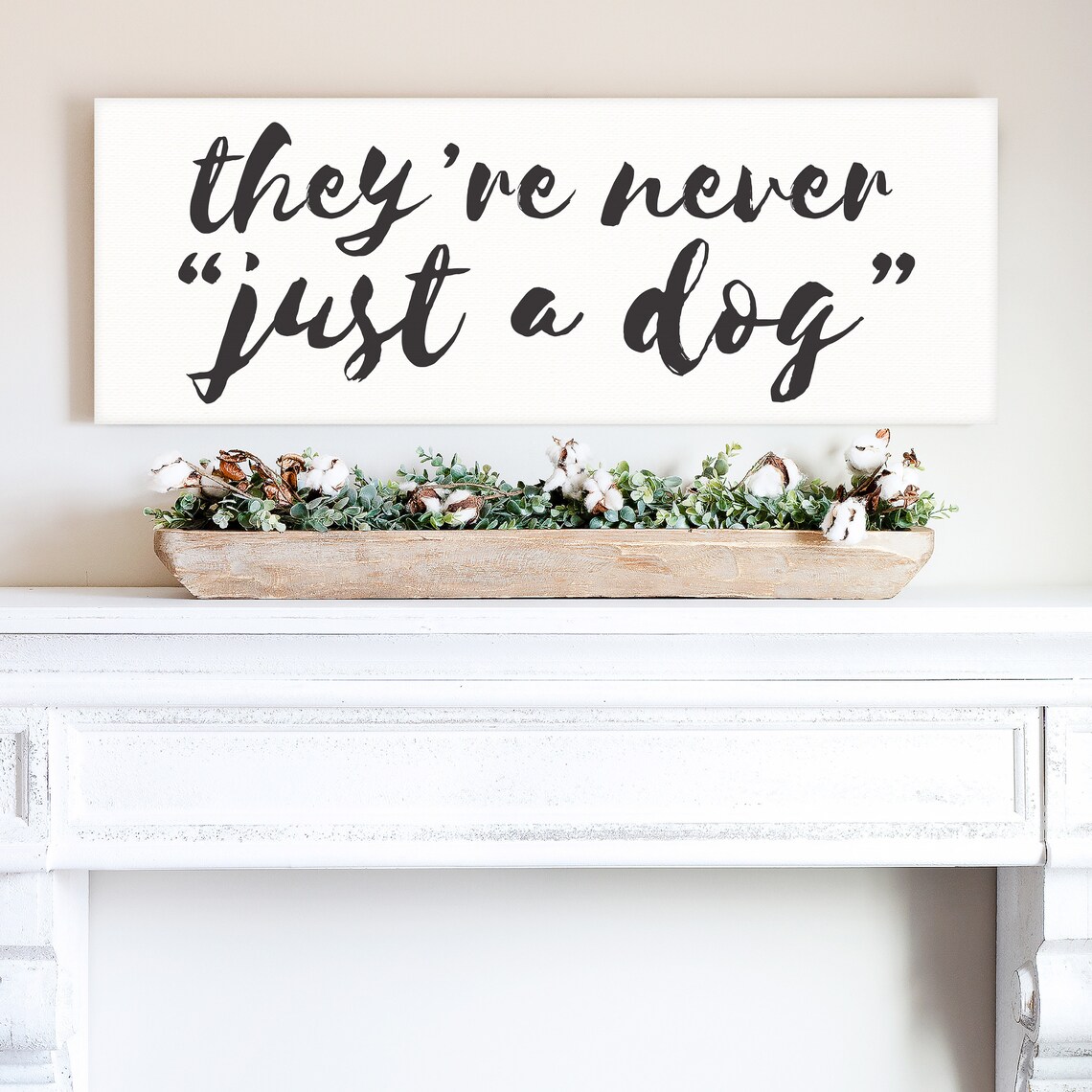 Dog Person Gift, Funny Dog Wall Art Print for Pet Parents - Image 3