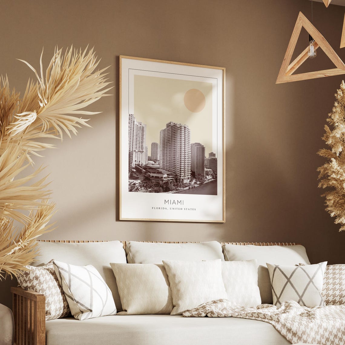 Miami Florida Waterfront High Rise Towers Along the Bay Poster - Image 3