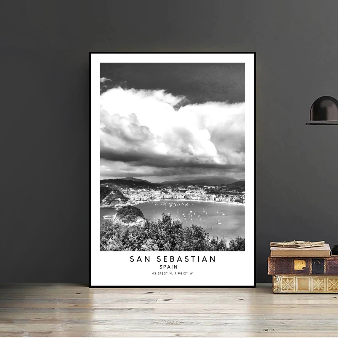 San Sebastian Minimalist Travel Poster, Donostia - Image 2