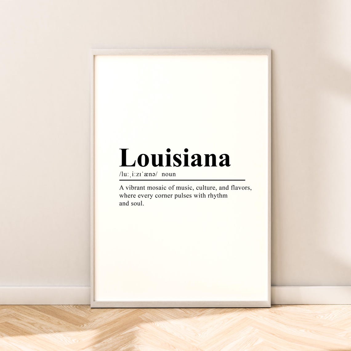 Louisiana Travel Print Louisiana Wall Art Louisiana Print Wall Hanging Louisiana Poster Minimalist Louisiana Art Louisiana Home Dcor Gift
