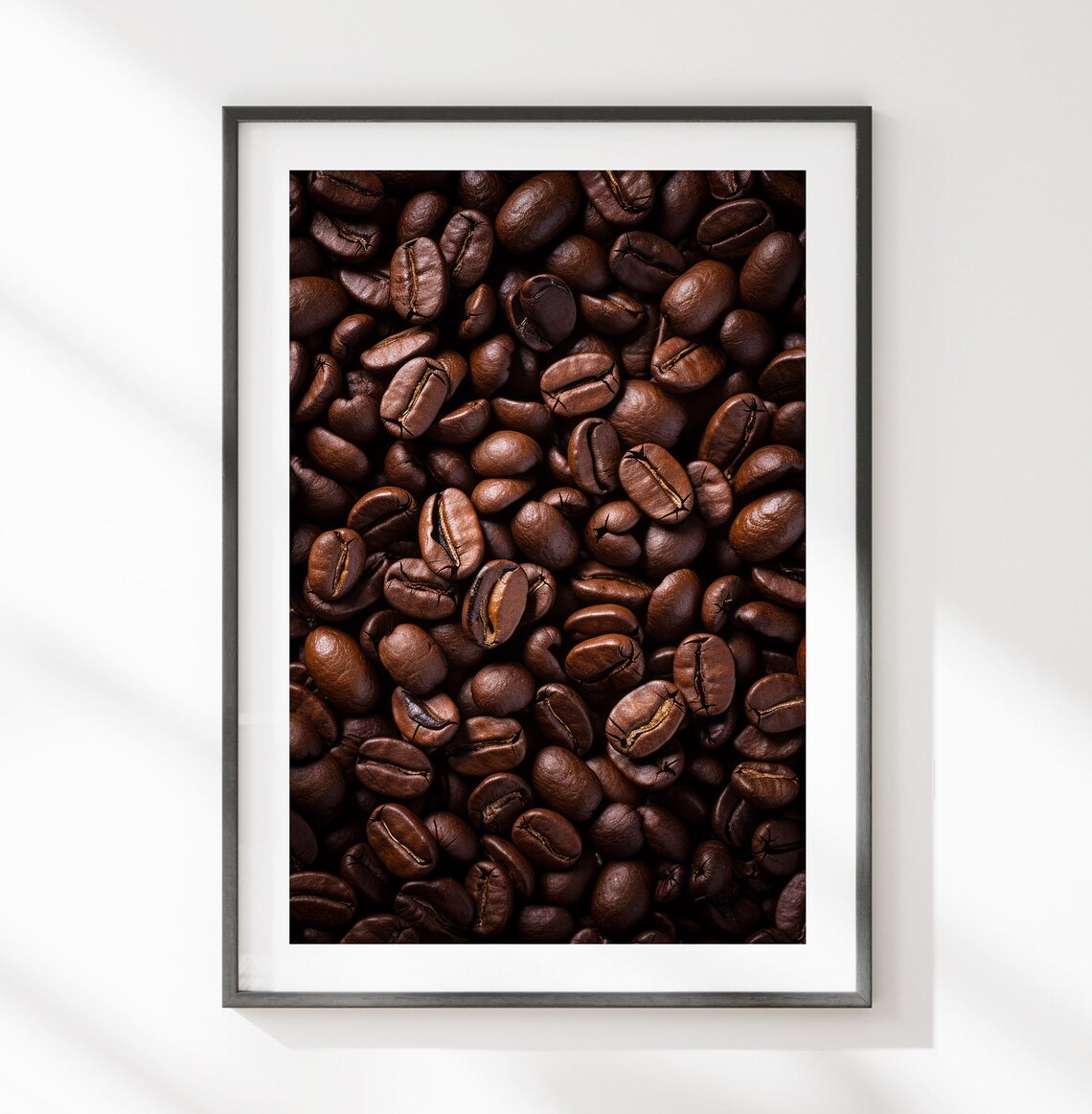 Roasted Coffee Beans Coffee Lovers Poster Art Aromatic Elegance Coffee Poster Sophisticated Coffee Art