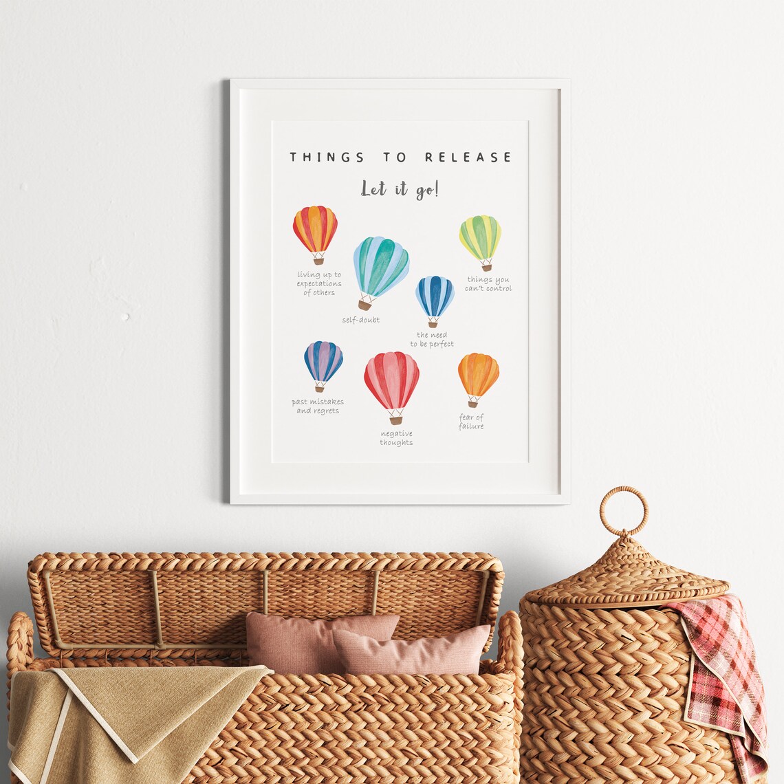 Things To Let Go Of Coping Skills Poster - Image 3