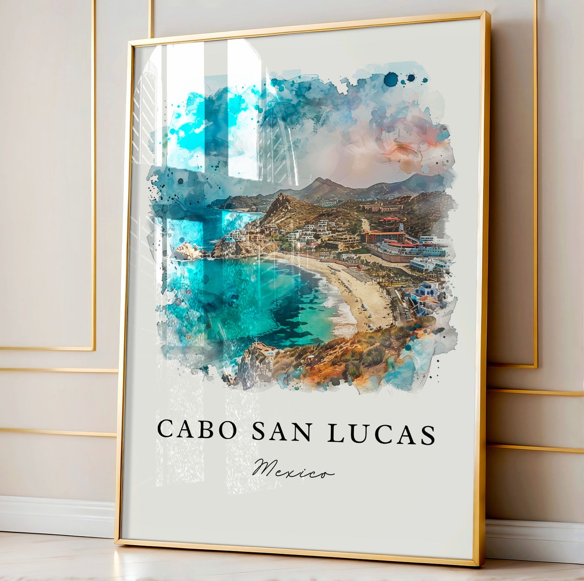 Cabo San Lucas Housewarming Travel Poster - Image 4