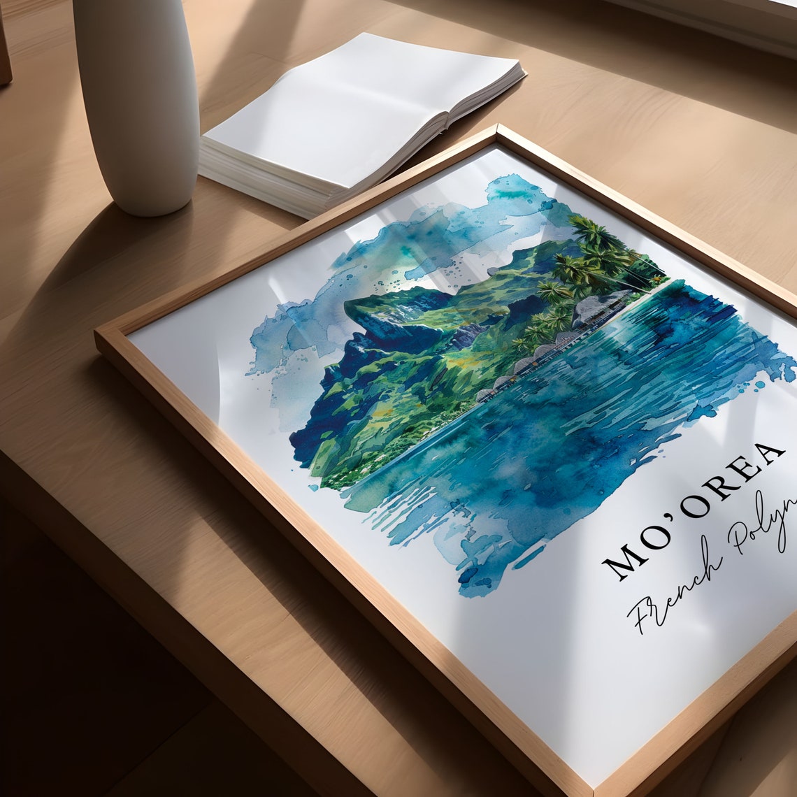 Moorea Housewarming Travel Poster - Image 5