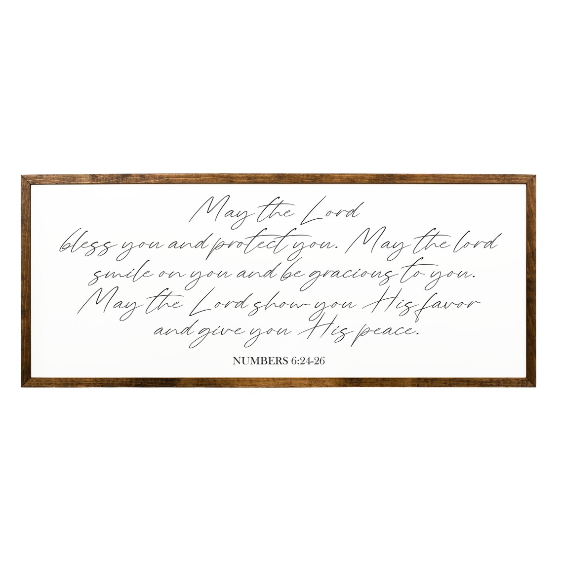 Numbers 6:24-26 Scripture Art Print, Bible Blessing - Image 2