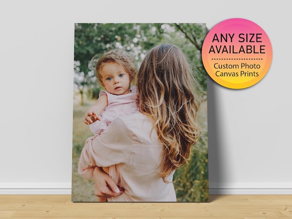 Custom Family Photo Canvas Turn Your Favorite Memories Into Home Decor Poster