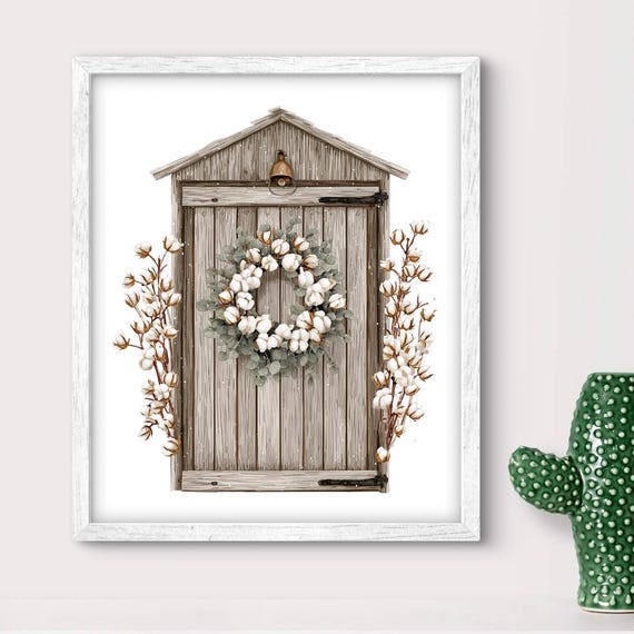 Farmhouse Rustic Wall Art Cozy Cabin