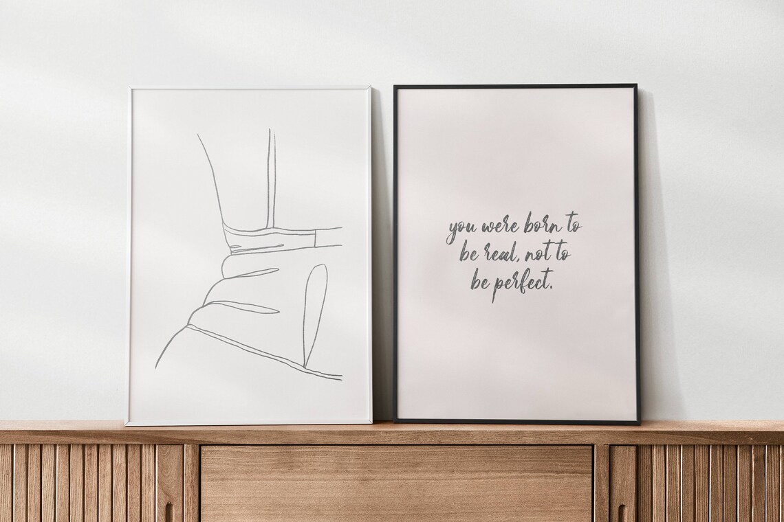 All Bodies Are Good Bodies Body Positivity Art Print - Image 3