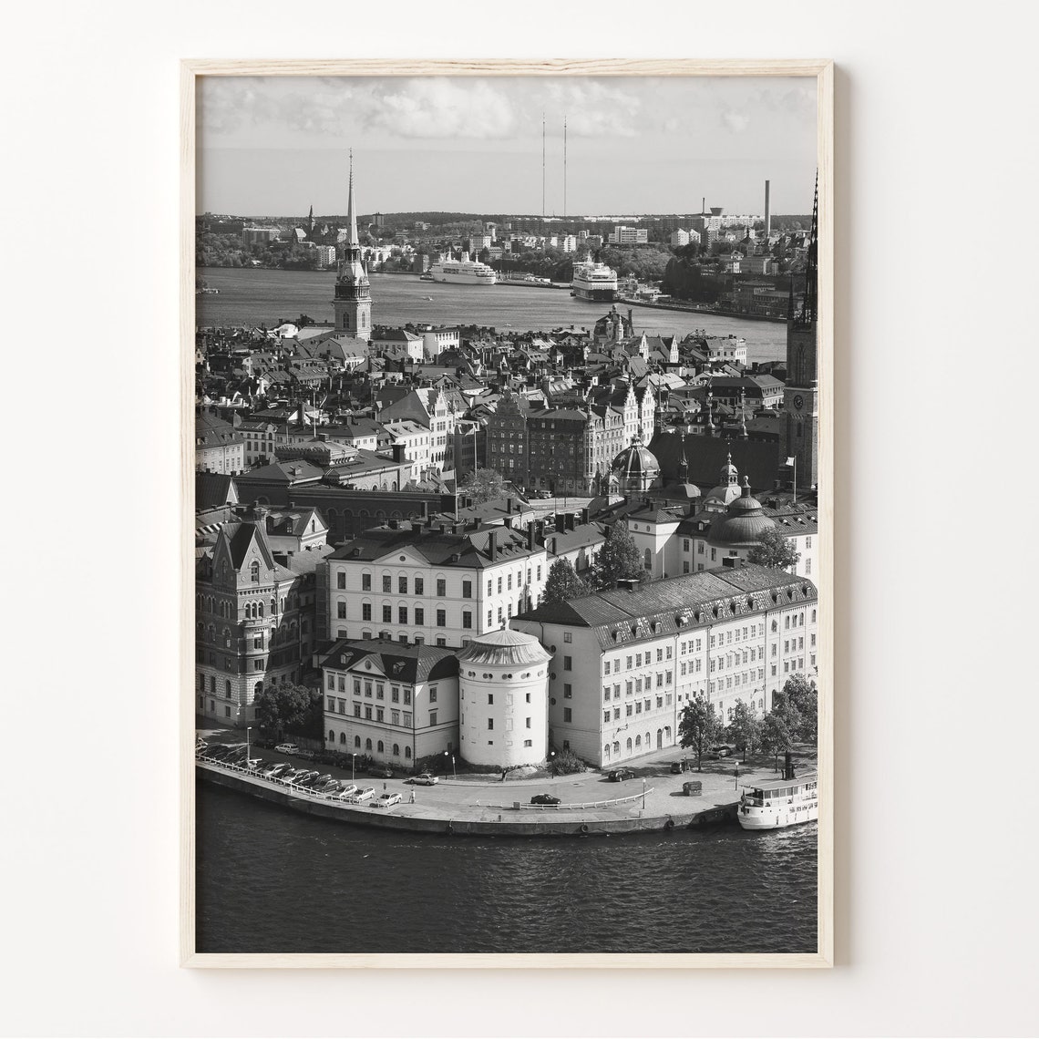 Stockholm Wall Art Black And White Stockholm Print Stockholm Poster Sweden Photography Scandinavian Decor Europe Wall Art C19 510