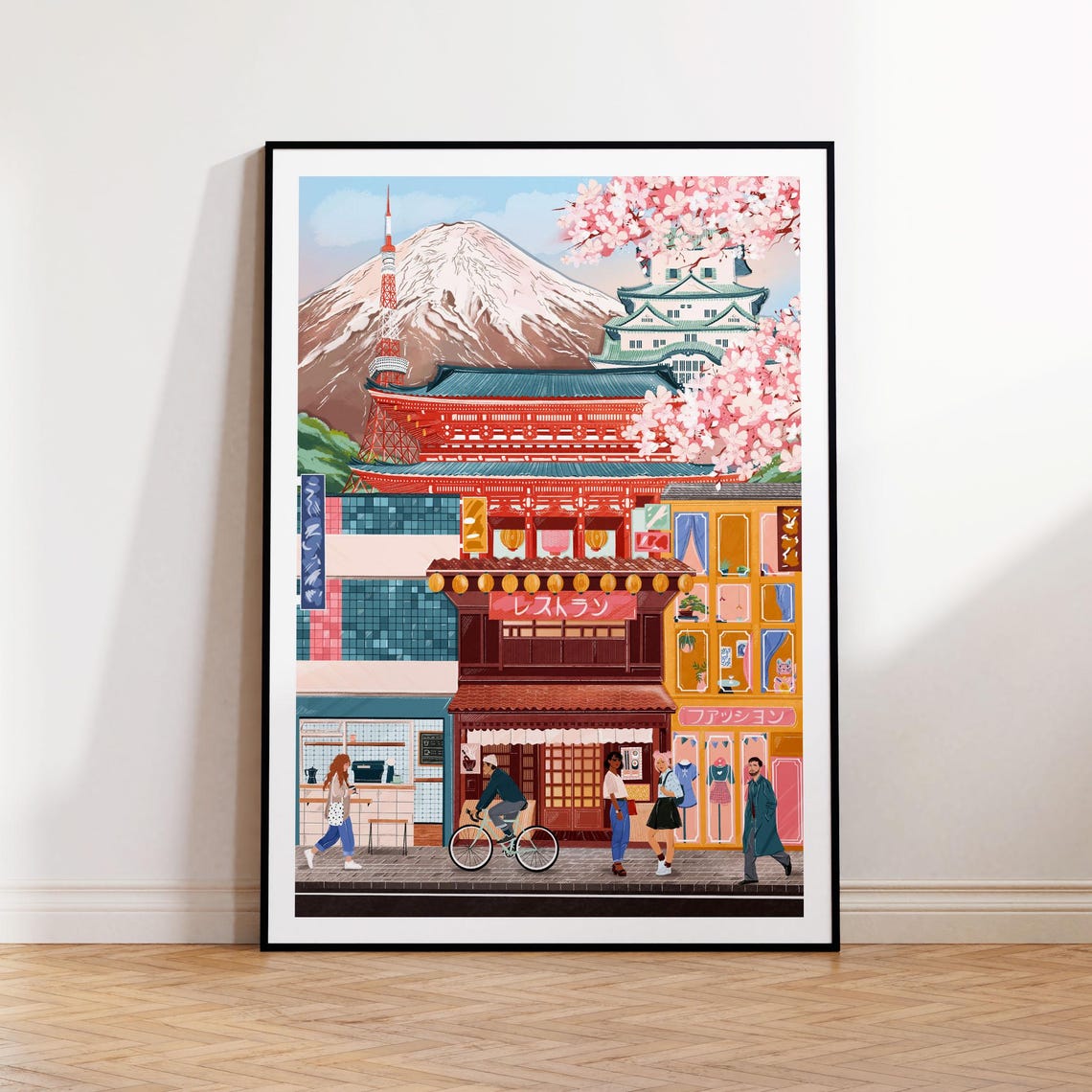 Tokyo Japan Travel Gift Wall Art Print