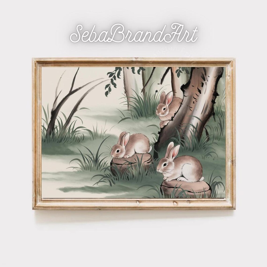 Gu Kaizhi Style Serene Gathering, Classical Ink Painting