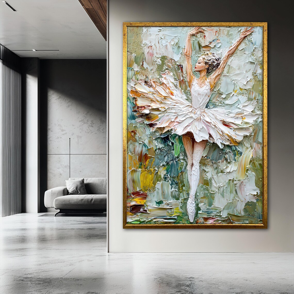 Ballerina Print, Elegant Ballet Dancer Wall Art - Image 3