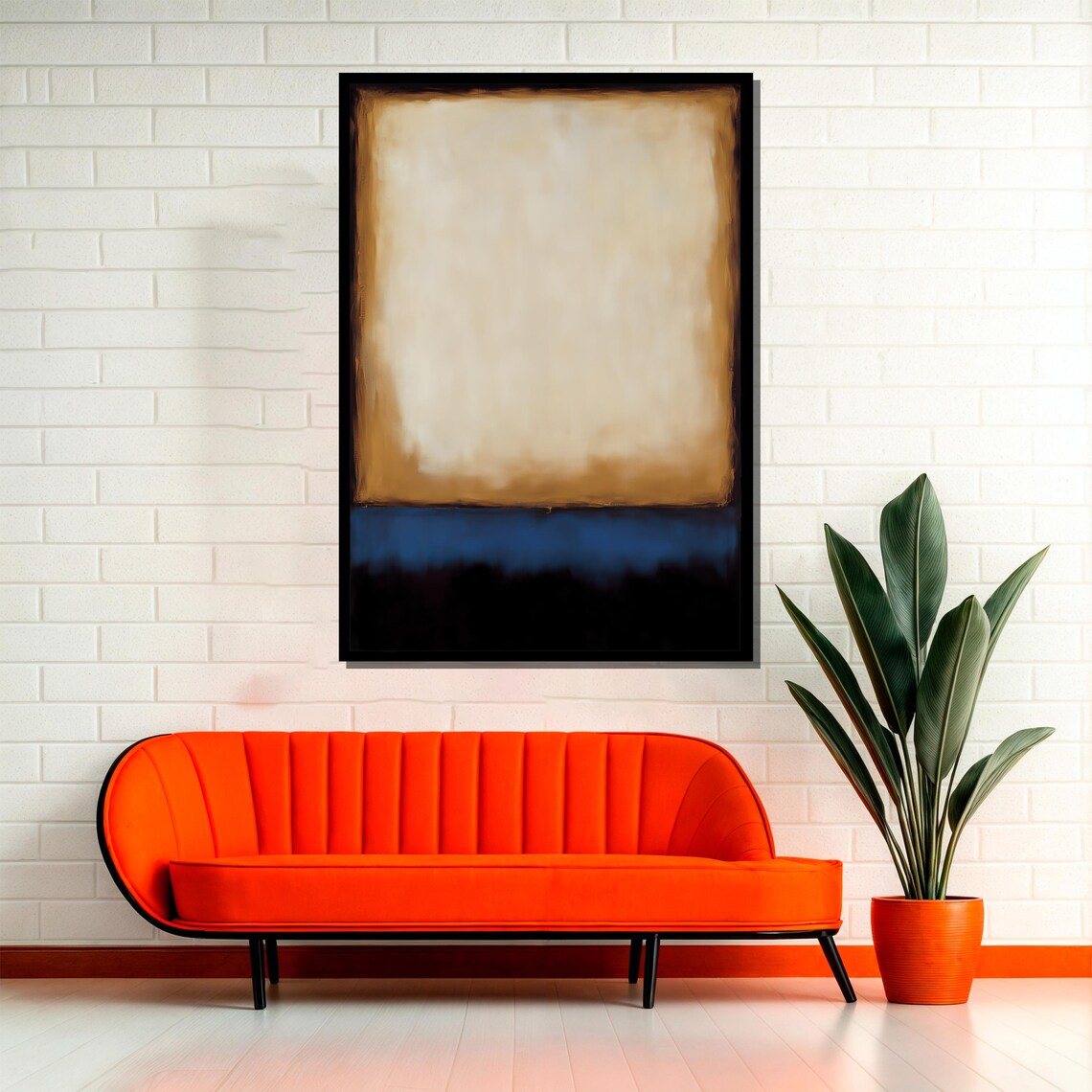 Mark Rothko Abstract Color Field Art Print - Image 2