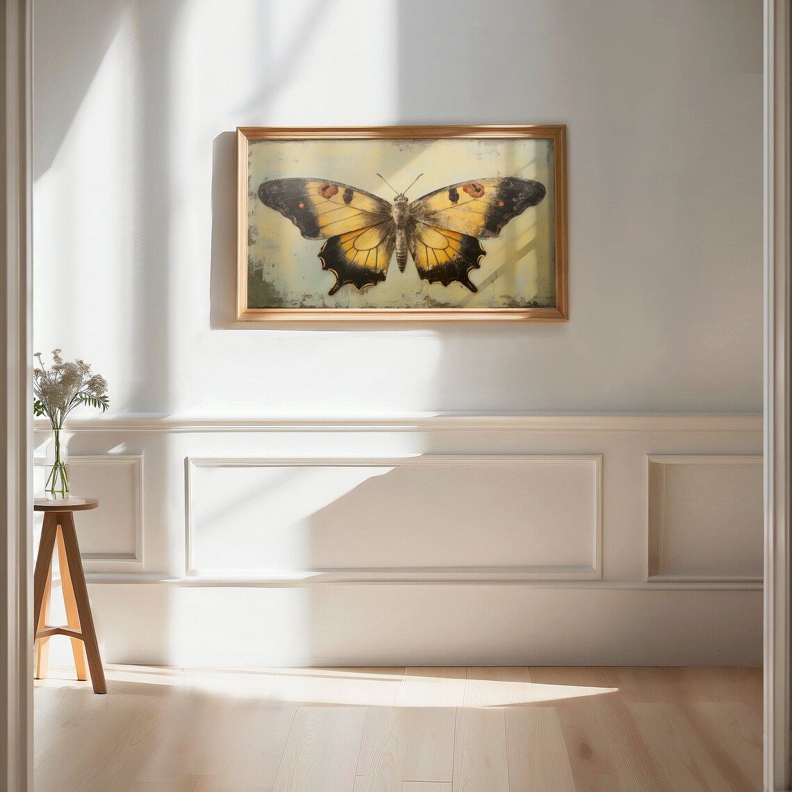 Butterfly Spring Vintage Wall Art Print, Cottage Core - Image 2