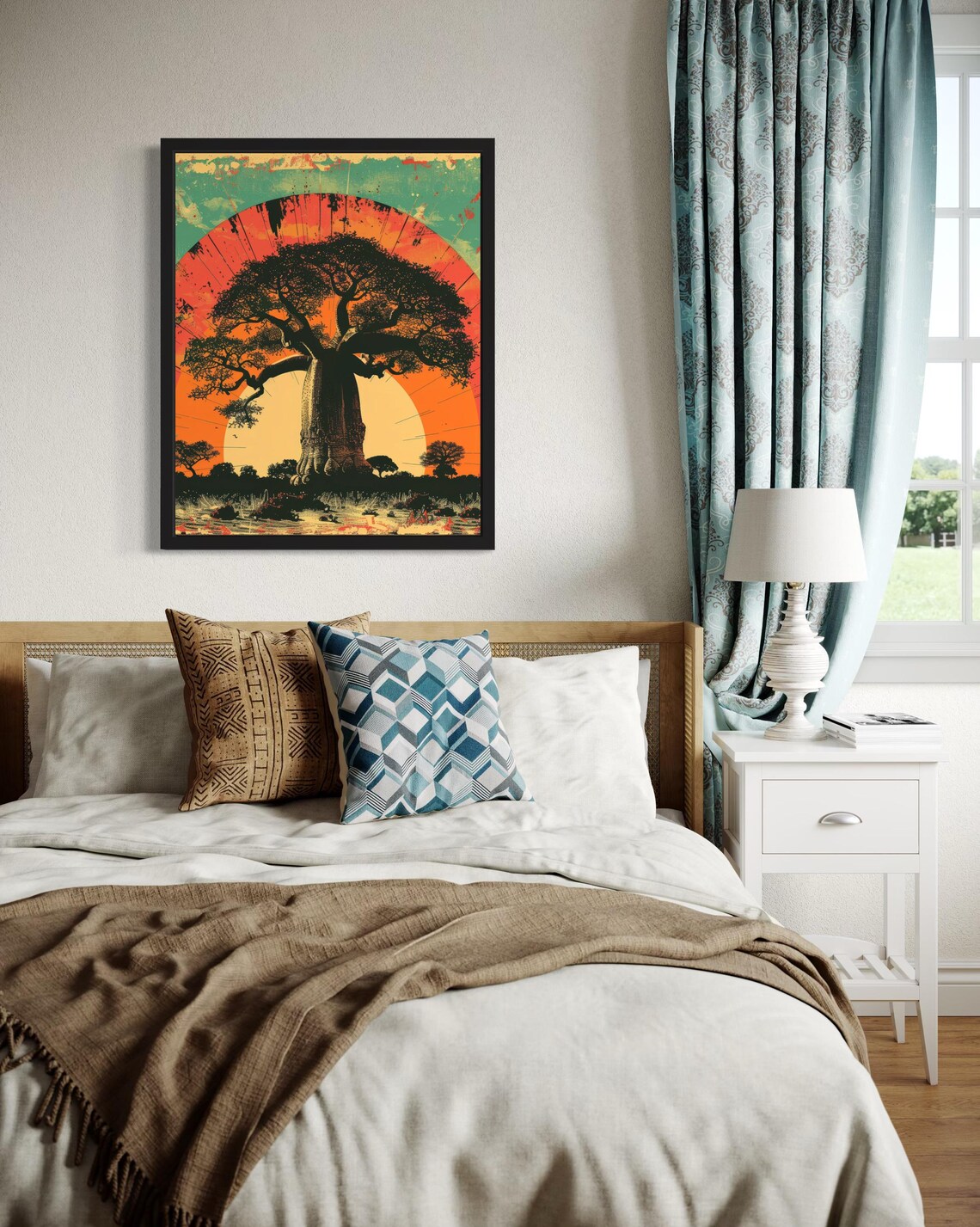 Baobab Tree Africa Art Print - Image 4