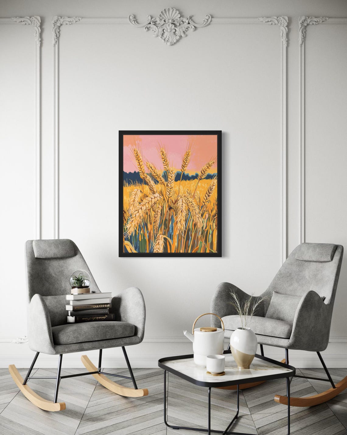 Wheat Sheaves Arm Pop Art Poster - Image 4