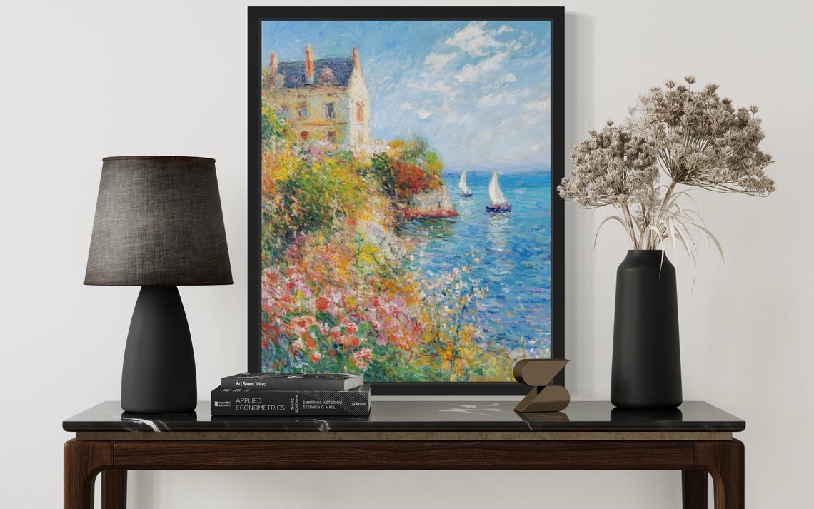 Belgium Countries Monet Art Print - Image 3