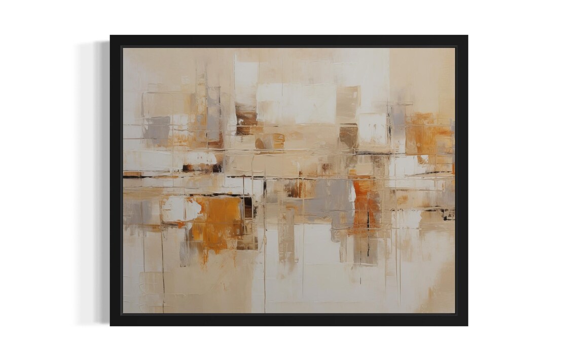 Abstract Art Print, Original Paint Artwork Decor
