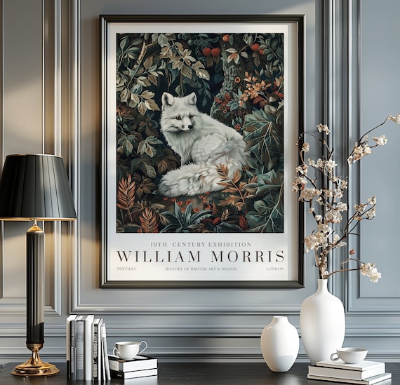 William Morris Fox, Vintage Exhibition Poster
