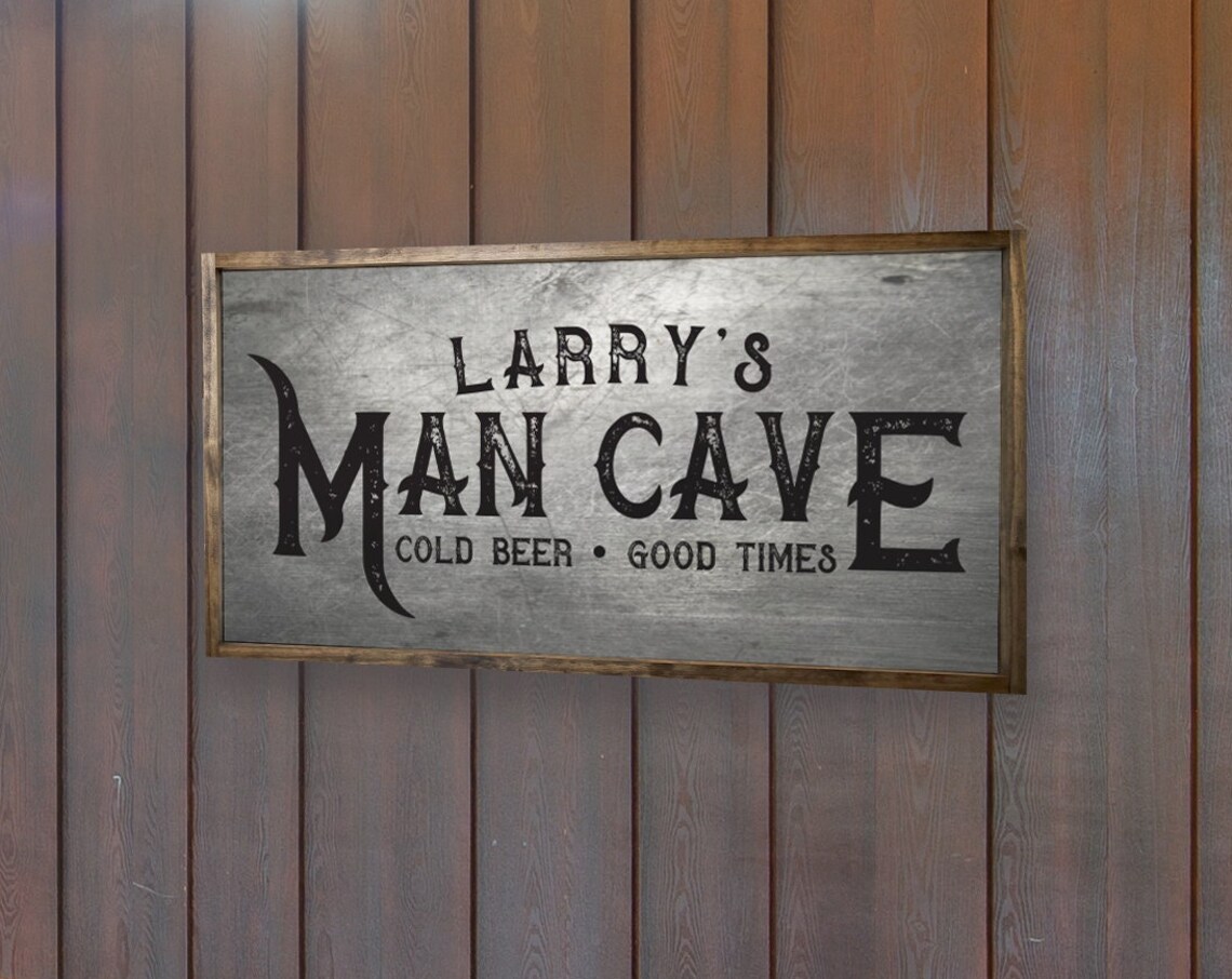 Custom Man Cave Sports Wall Decor Art Print