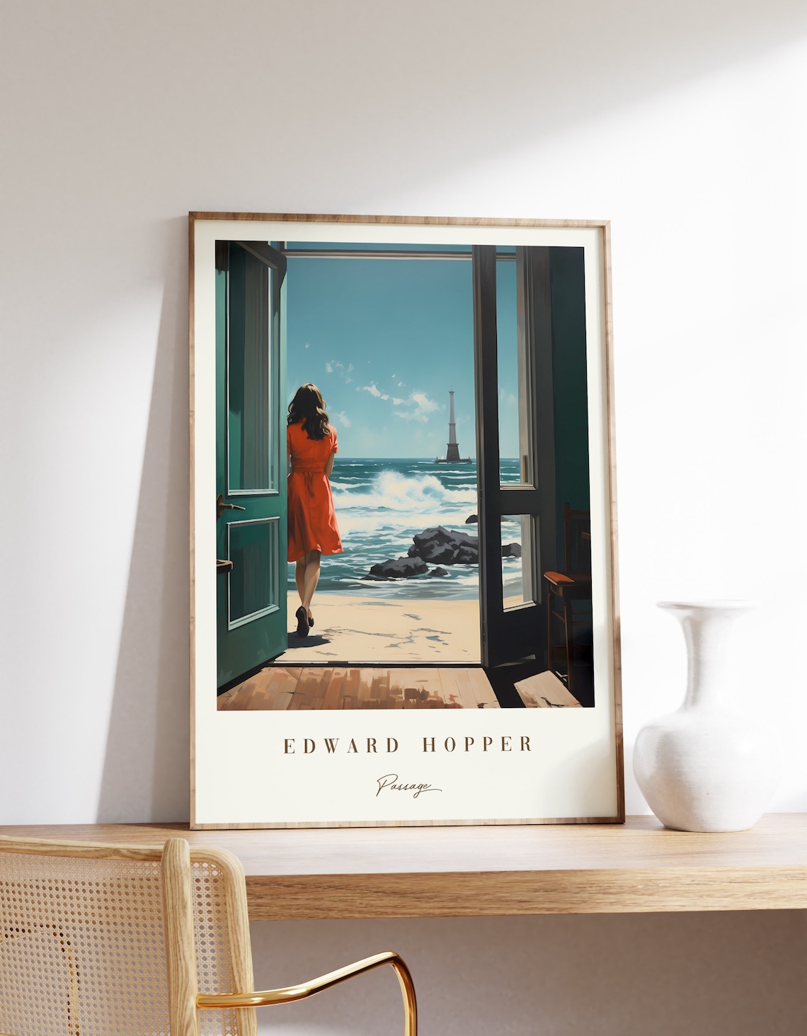 Passage Painting, Mid-Century Modern Poster