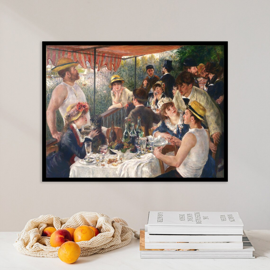 Renoir Luncheon Of The Boating Party Art Print