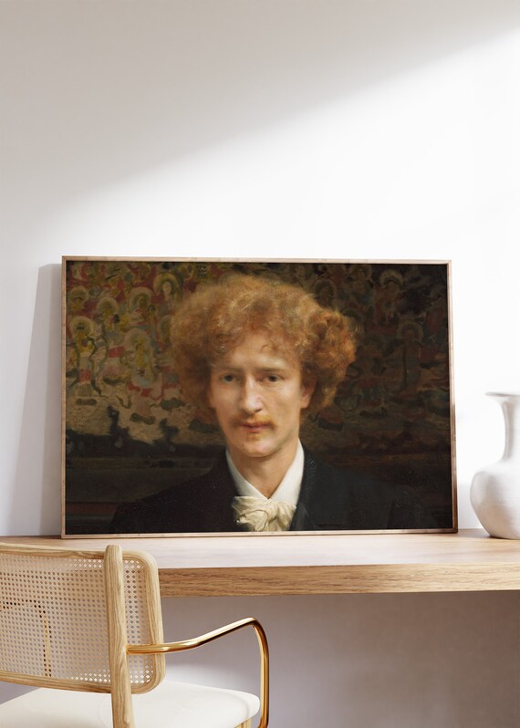 Lawrence Alma Tadema Portrait of Ignacy Jan Paderewski 1891 Poster