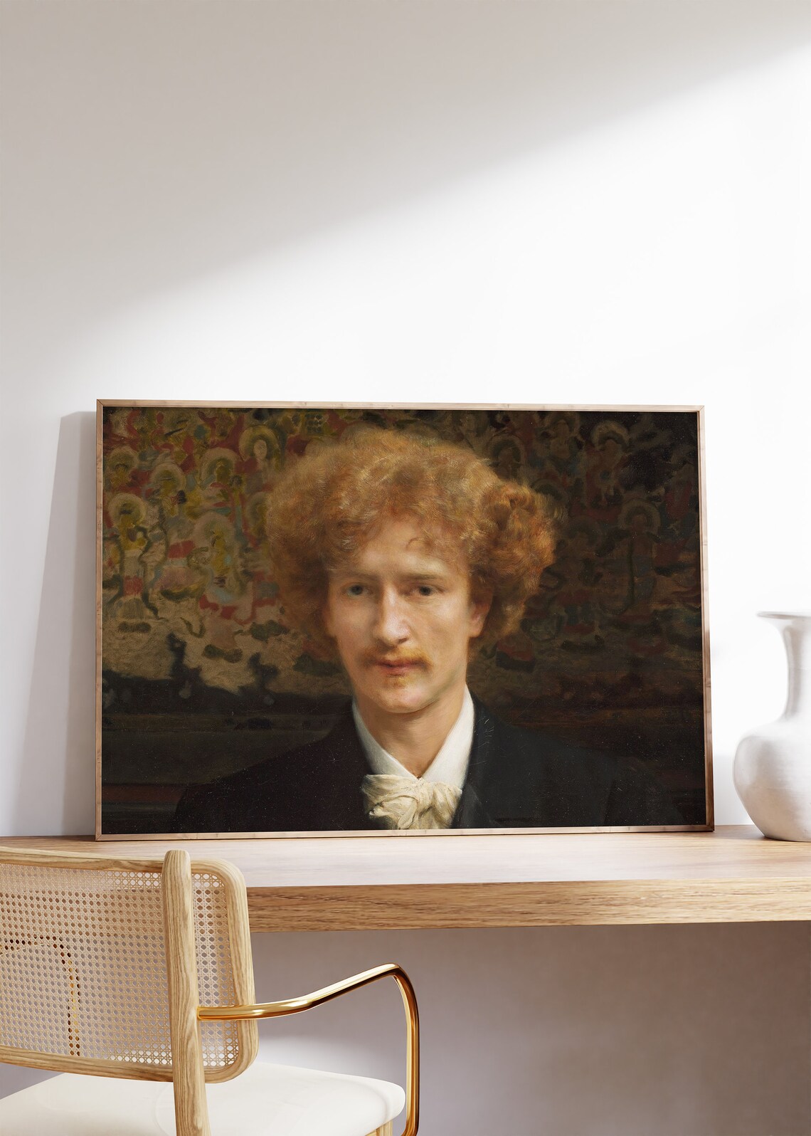 Lawrence Alma Tadema Portrait of Ignacy Jan Paderewski 1891 Poster