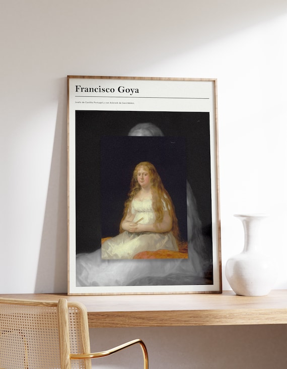 Francisco Goya Art Print Exhibition Poster Modern Wall Nouveau Eclectic