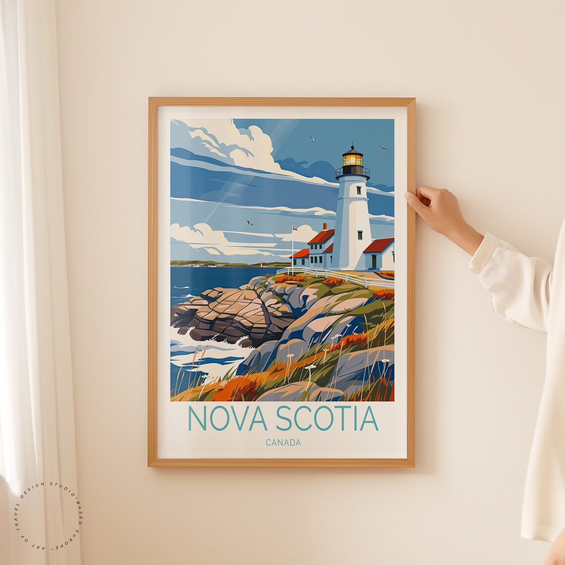 Nova Scotia Travel Poster, Halifax Citadel Art Print - Image 2