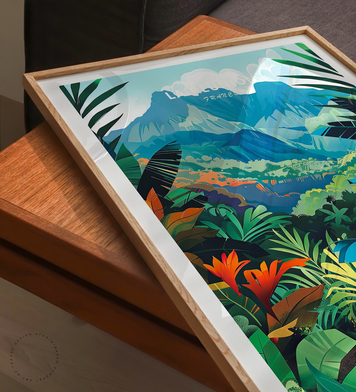 La Reunion Travel Poster, National Park Art Print - Image 3