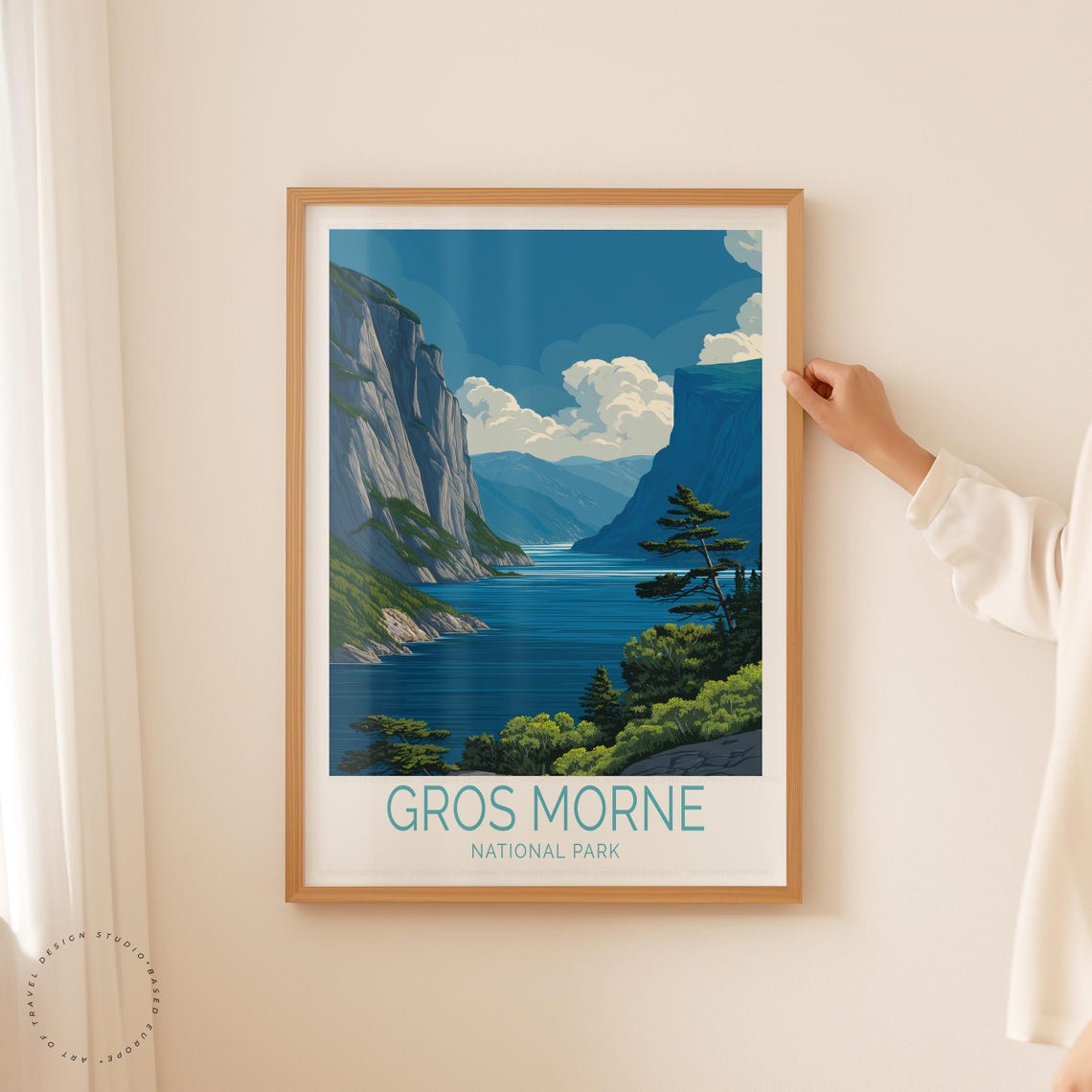 Gros Morne National Park Canada Fjord Cliffs Scenic Travel Poster - Image 5