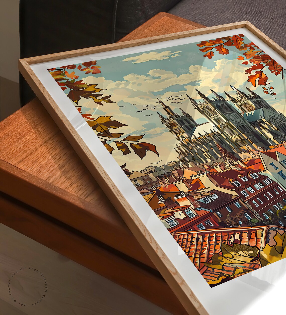 York England Travel Poster, England City Art Print - Image 3