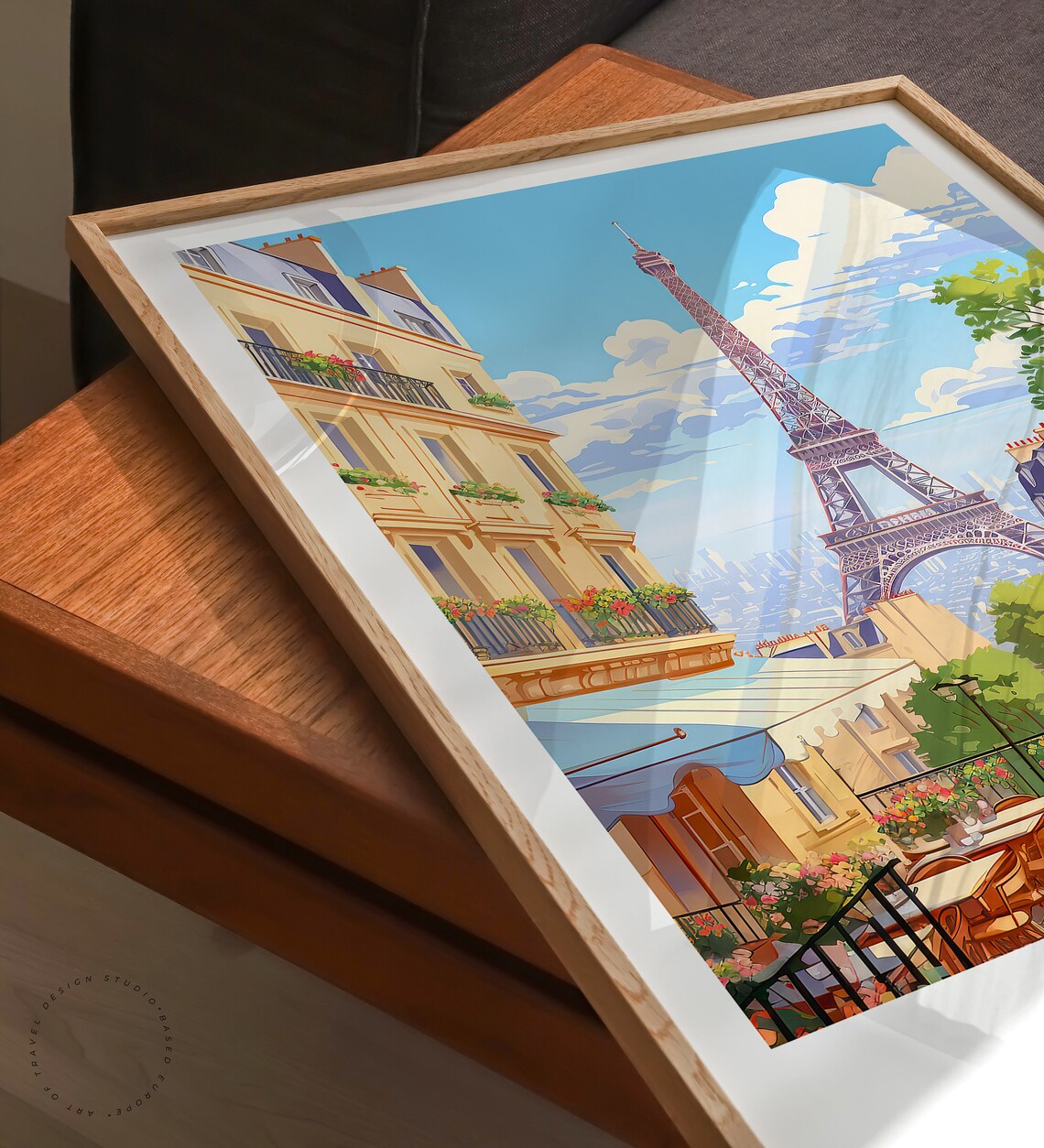 Paris City Travel Poster, France Travel Poster - Image 3