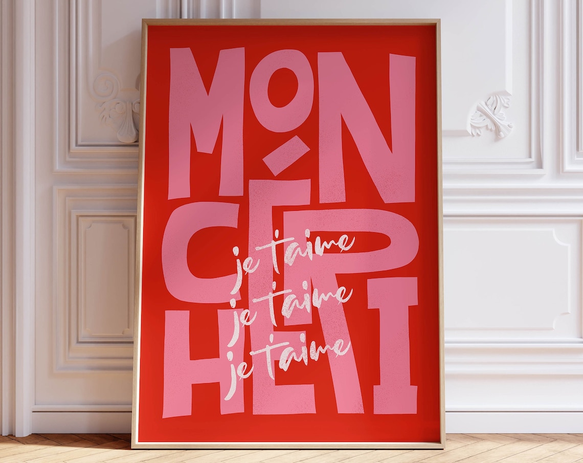 Femme Aesthetic Coquette Valentine Decor Art Print