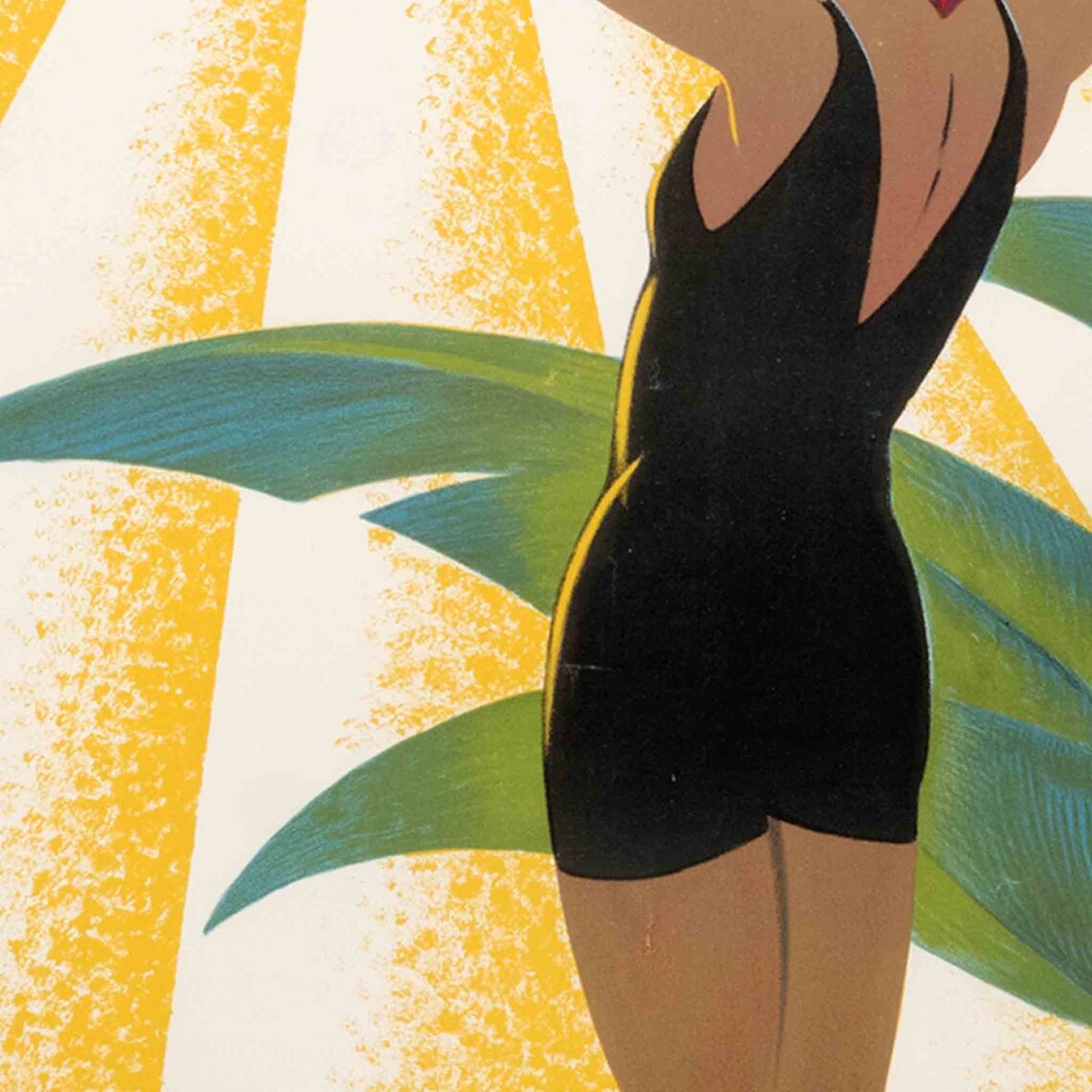 Sur La Cote Dazur Vintage French Travel Poster - Image 2