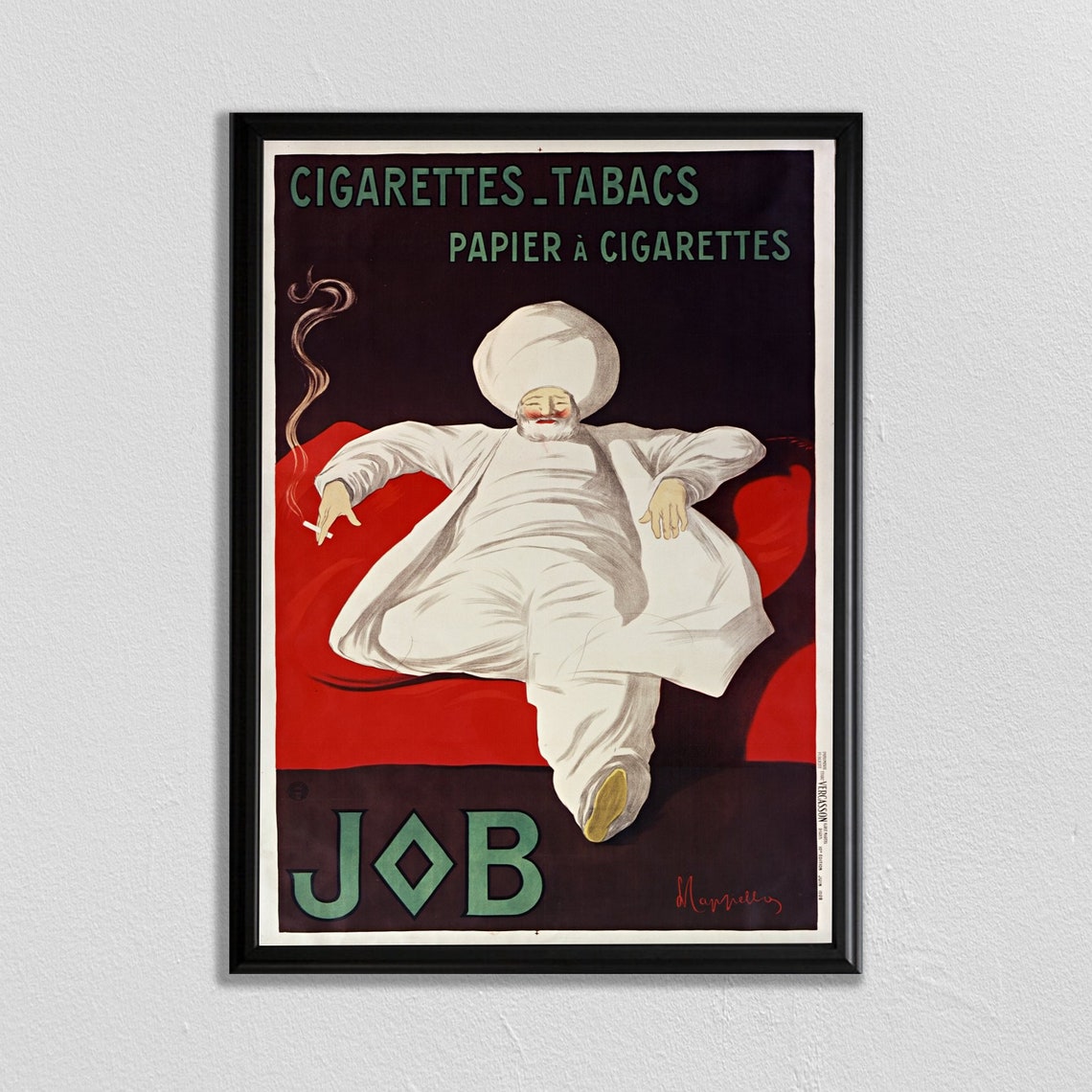 Leonetto Cappiello Vintage Print Paris Wall Art Vintage French Poster Cigarette Poster Vintage Ad Literary Poster Food And Drink