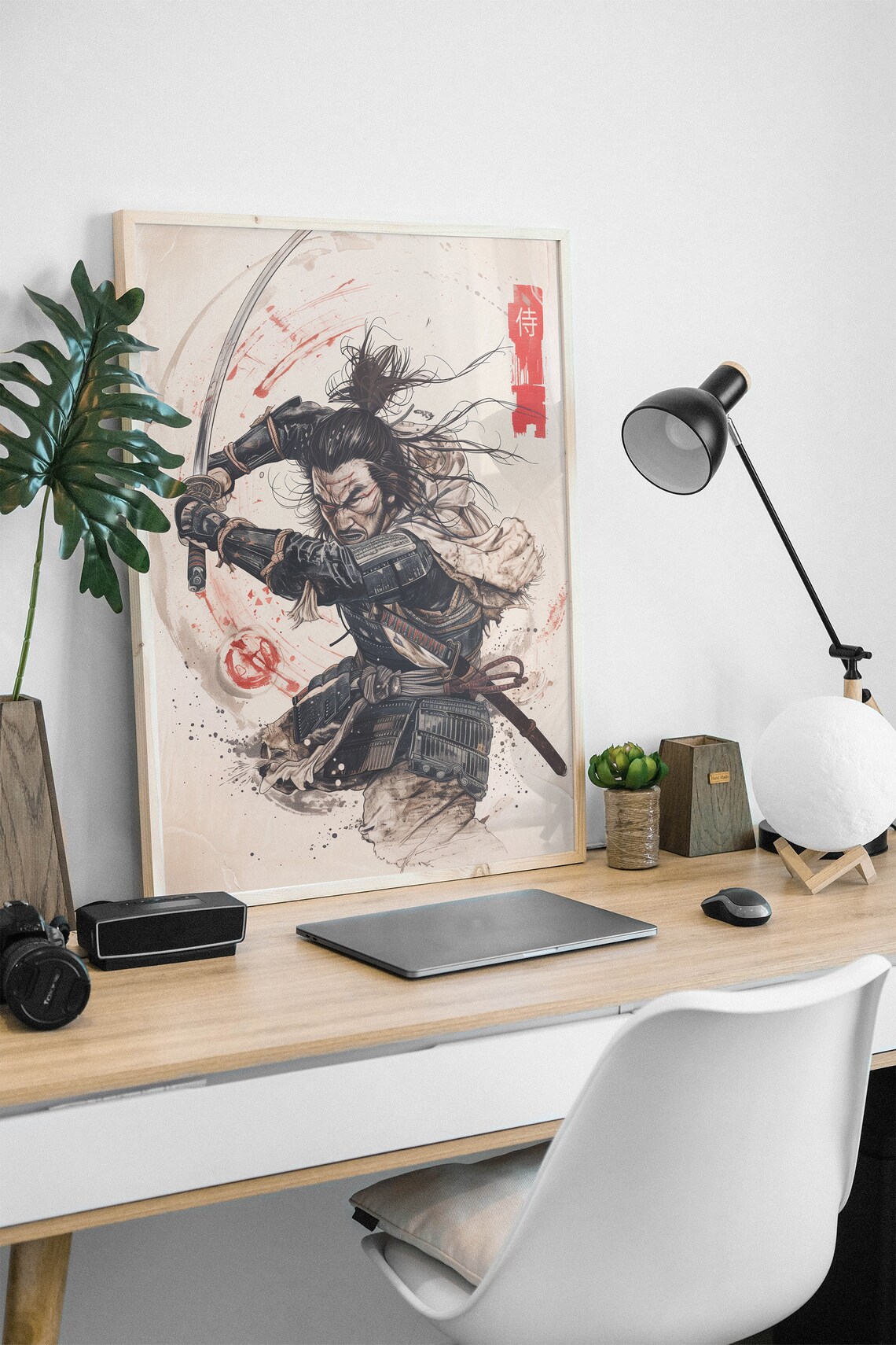 Samurai Warrior Japanese Culture Art Print - Image 3