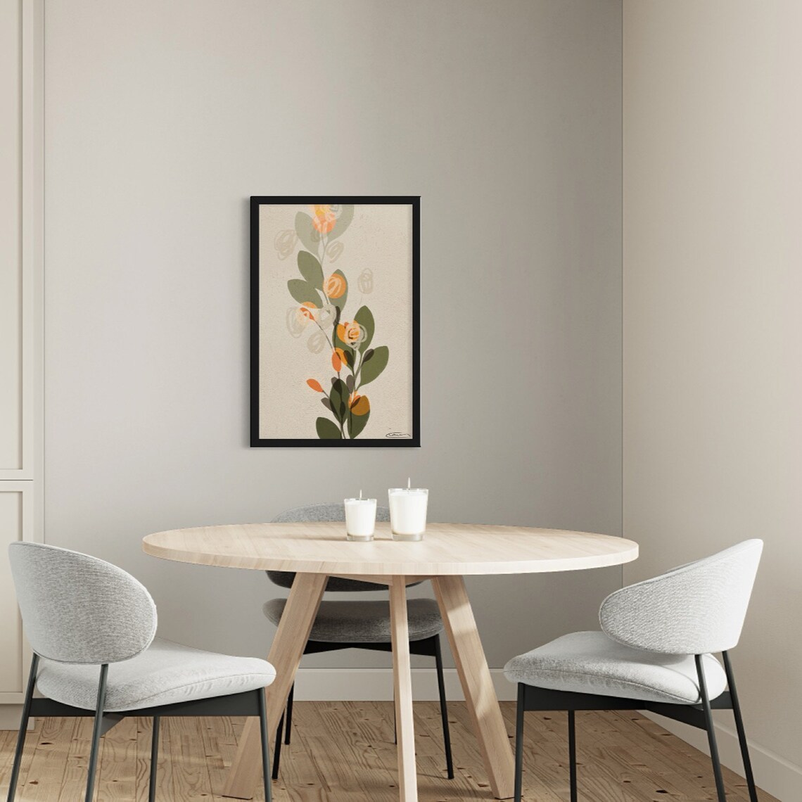 Blooms Botanical Wall Art, Floral Art Print - Image 2