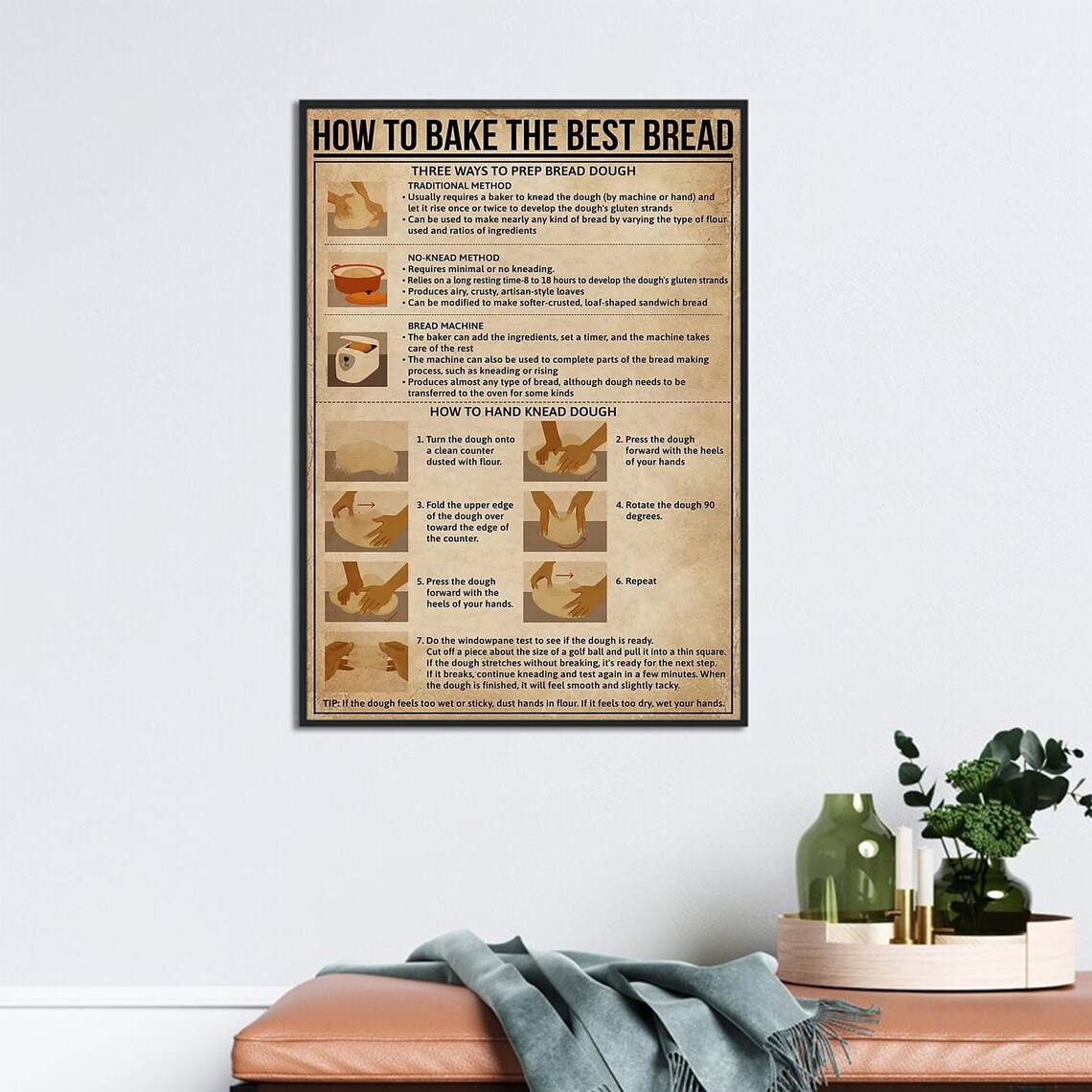 Baking Knowledge - Bread Baking Guide, Kitchen Decor - Image 3
