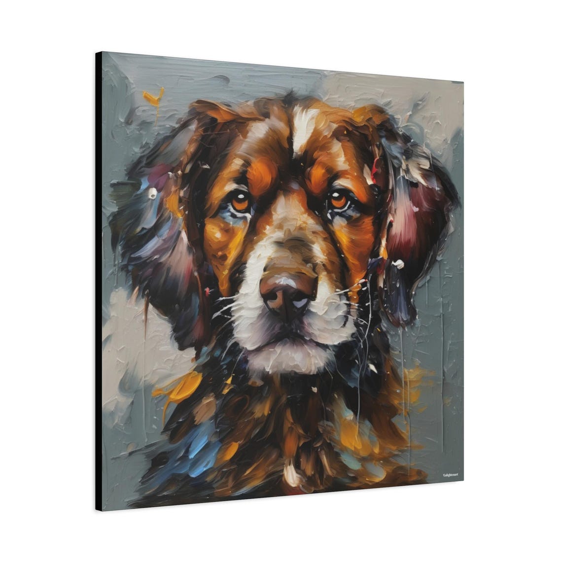 Dog - Minimalist Art Print - Image 2