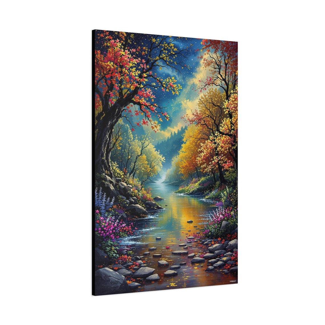 Autumn Landscape, Seasonal Art Print - Image 3