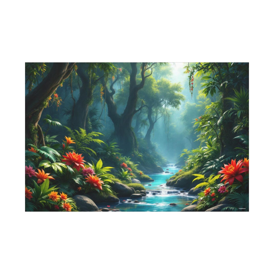 Tropical Jungle, Tropical Art Print - Image 3