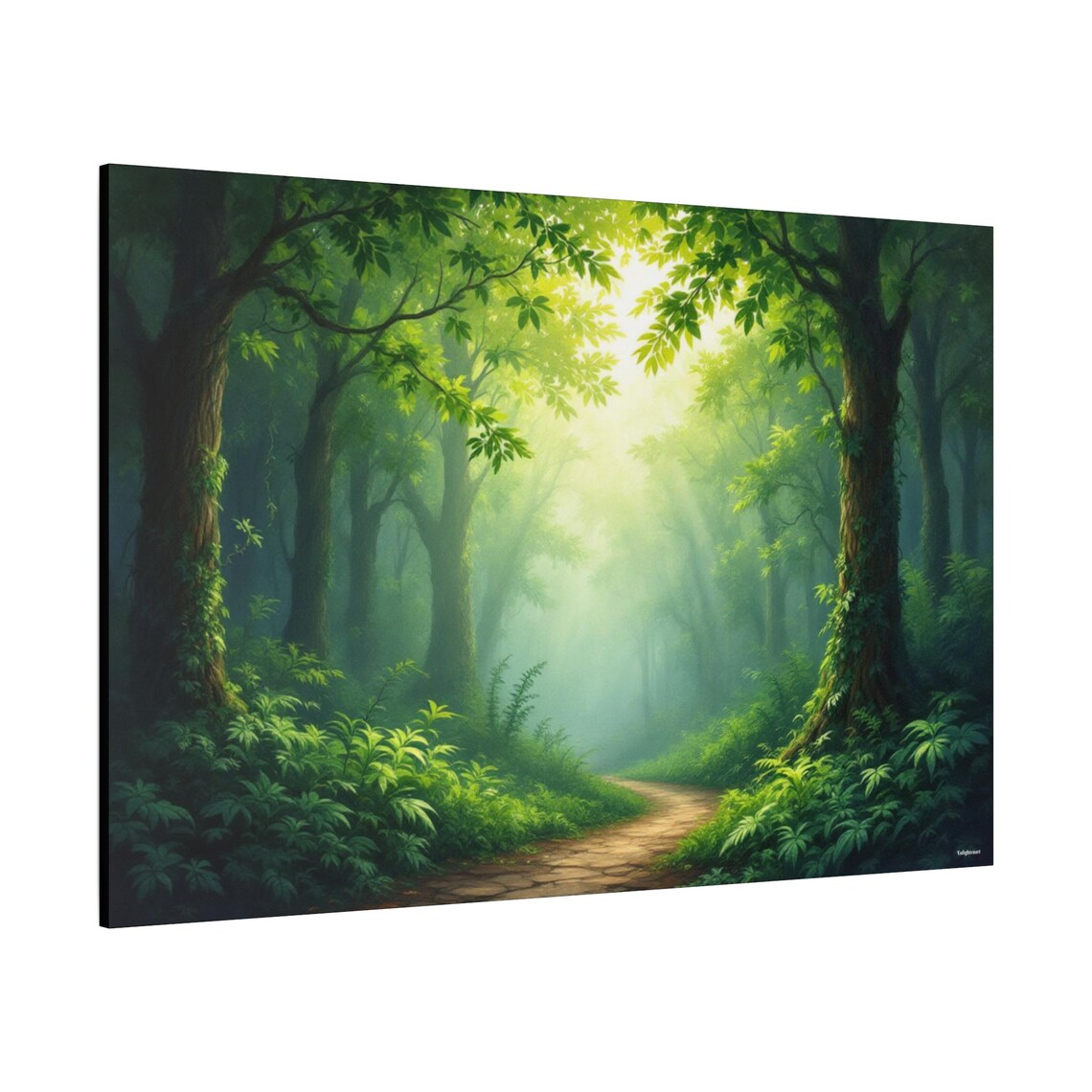 Serene Forest Nature Art Print - Image 2