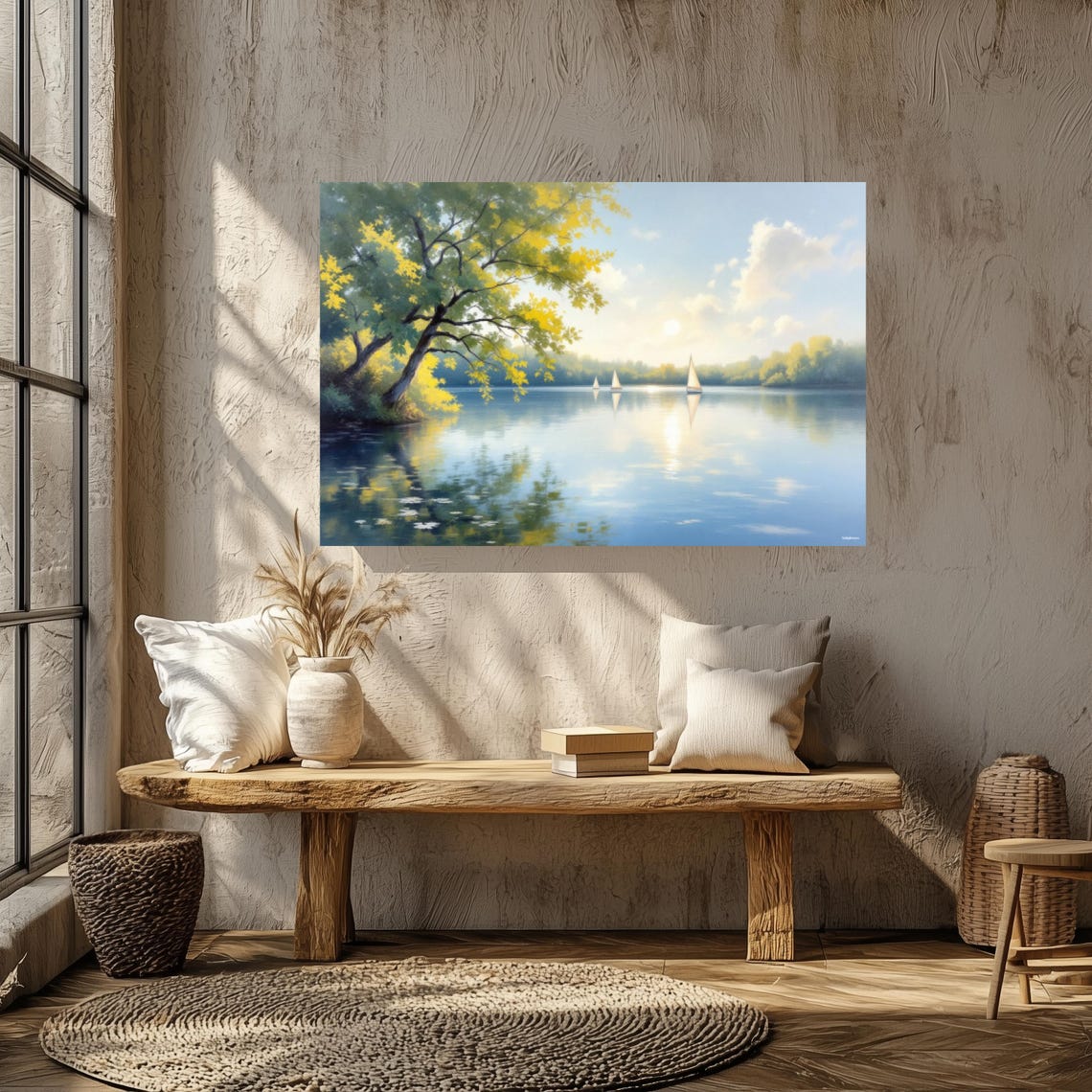 Ripples Of Peace Abstract Art Print